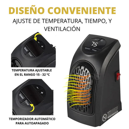 Calefactor portatil